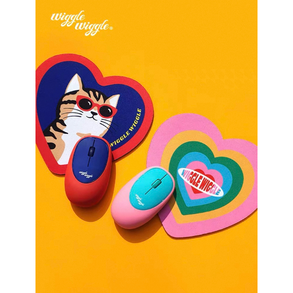 ขายดี   พร้อมส่ง Wiggle Wiggle แท้ 100% ราคาถูกที่สุด แผ่นรองเมาส์ Mouse Pad น่ารัก ตกแต่งบนโต๊ะคอม น่ารักสุดคิ้ว ราคา ถูกที่สุด ดีลบีเคเค แกลเลอรีภาพที่ 4