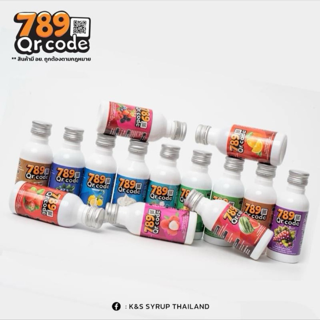 น้ำหวาน QR Code 789 10 ขวด แถม 1 ขวด