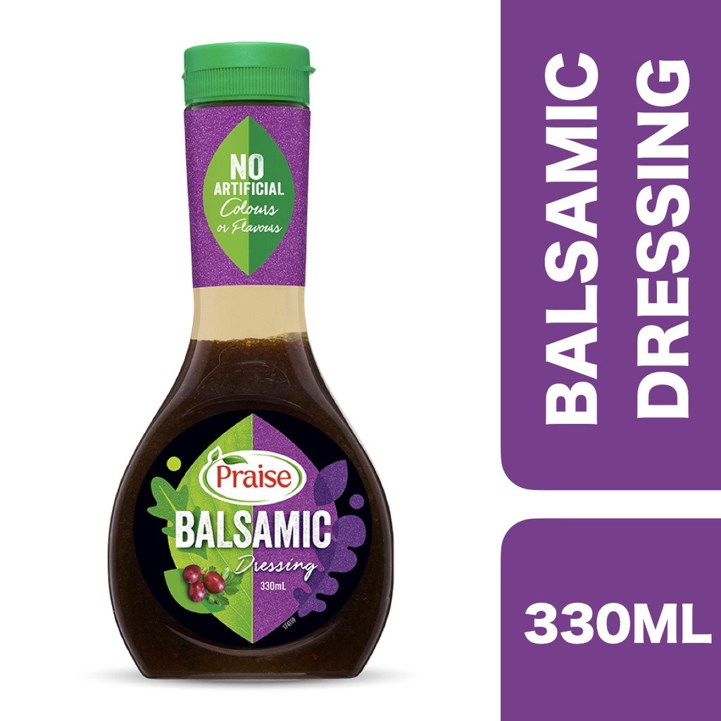 Praise Balsamic Dressing 330ml เพรส น้ำสลัดบัลซามิก ส่งด่วน ส่งไว ได้รับของภายในวัน