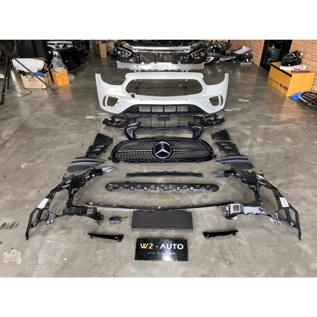 พร้อมส่ง จากไทย ! อะไหล่กันชนหน้า อุปกรณ์กันชนหน้า W213 AMG FL E-Class ของใหม่