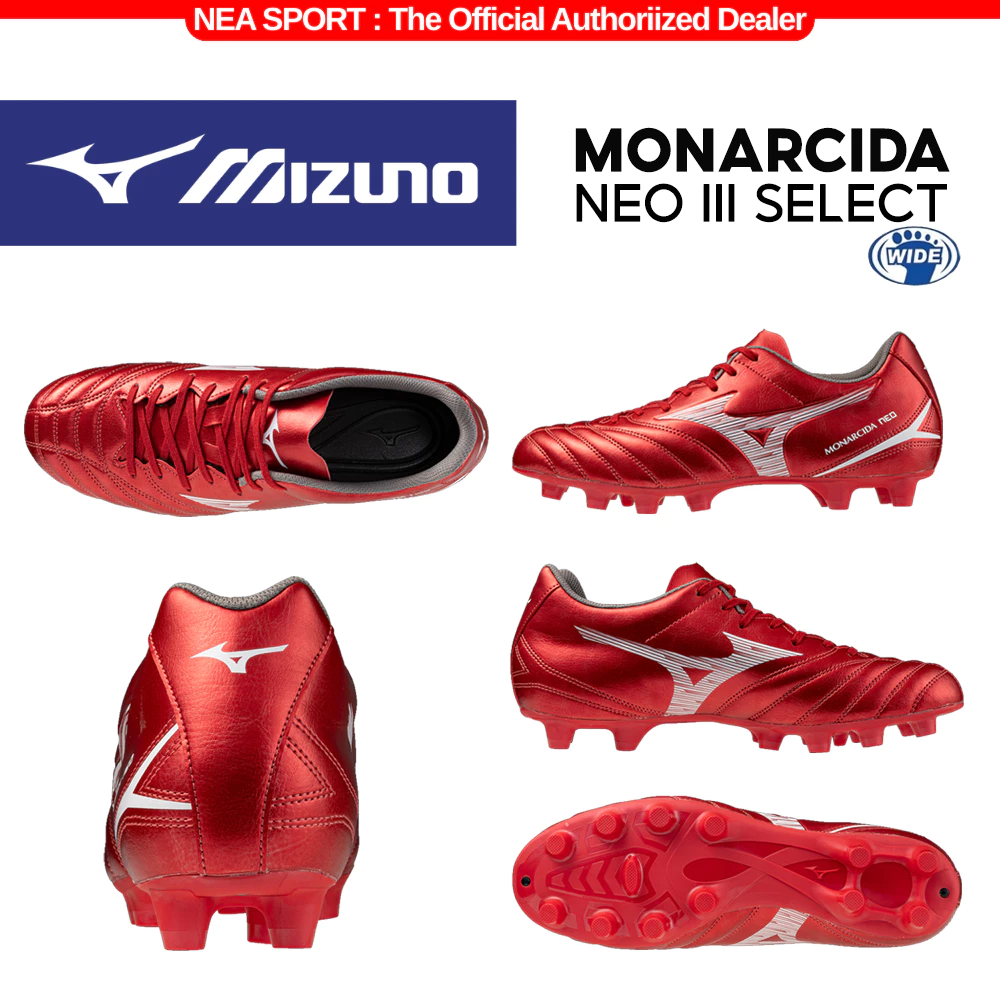 MIZUNO Monarcida Neo III Select รองเท้าฟุตบอล สตั๊ด thumbnail 10