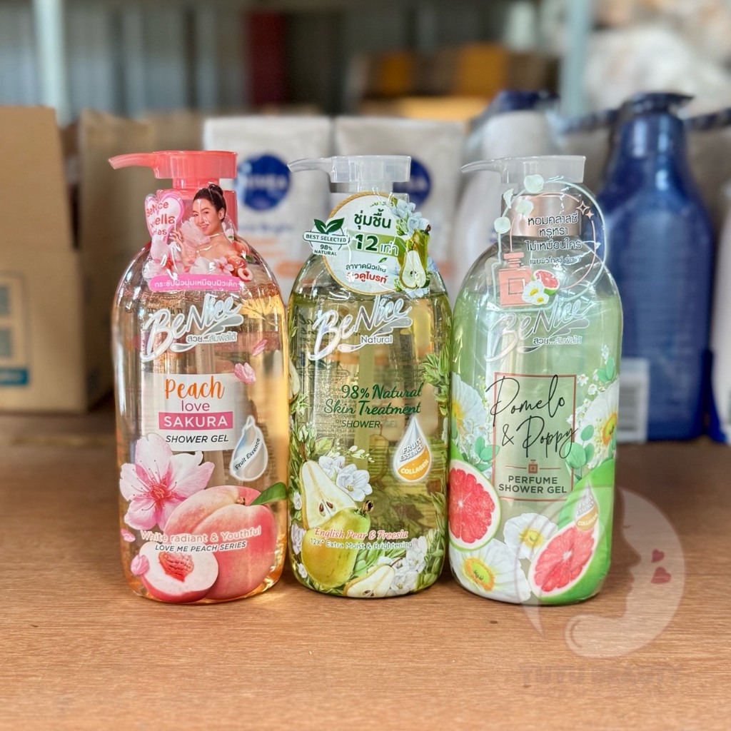 Benice Perfume Shower Gel 450 Ml. บีไนซ์ เพอร์ฟูม ชาวเวอร์ เจล 450 มล.