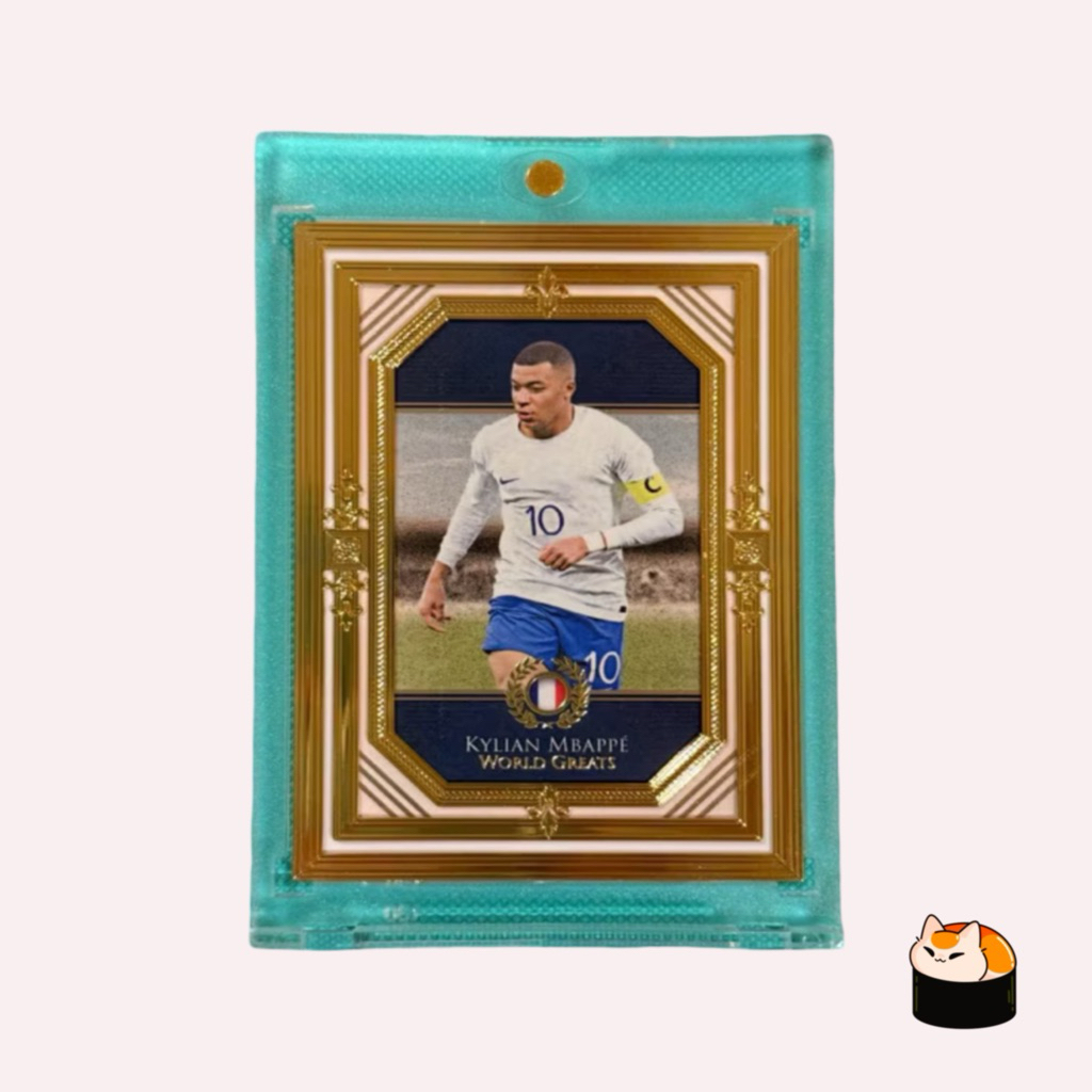 Kylian Mbappe 2024 Futura Nostalgic 23KT Gold Card Numbered 3/11 | การ์ดทอง Mbappe 23KT 2024 Futura 