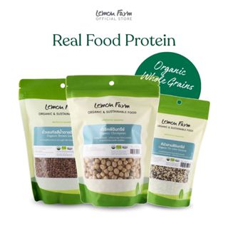 Real Food Protein รวมธัญพืชให้โปรตีน Lemon Farm