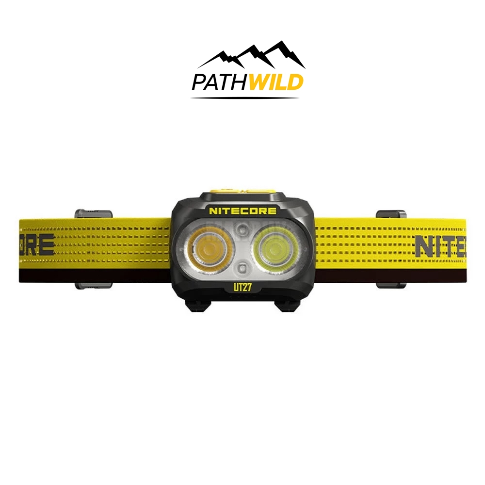 NITECORE UT27 UHE 800 Lumens ไฟฉายคาดหัว ความสว่าง 800ลูเมน เหมาะสำหรับเดินป่า วิ่งเทรลระยะไกล น้ำหนักเบา สะดวกพกพา