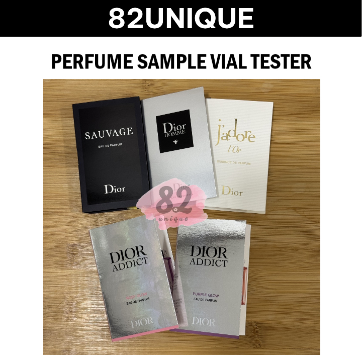 DIOR PERFUME VIAL 1ML - SAUVAGE EDT / SAUVAGE PARFUM