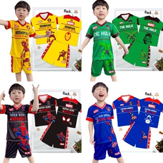 ชุดเด็กชาย รุ่นTTคอวี เสื้อแขนสั้นกางเกงขาสั้น ผ้าไมโครเนื้อ…