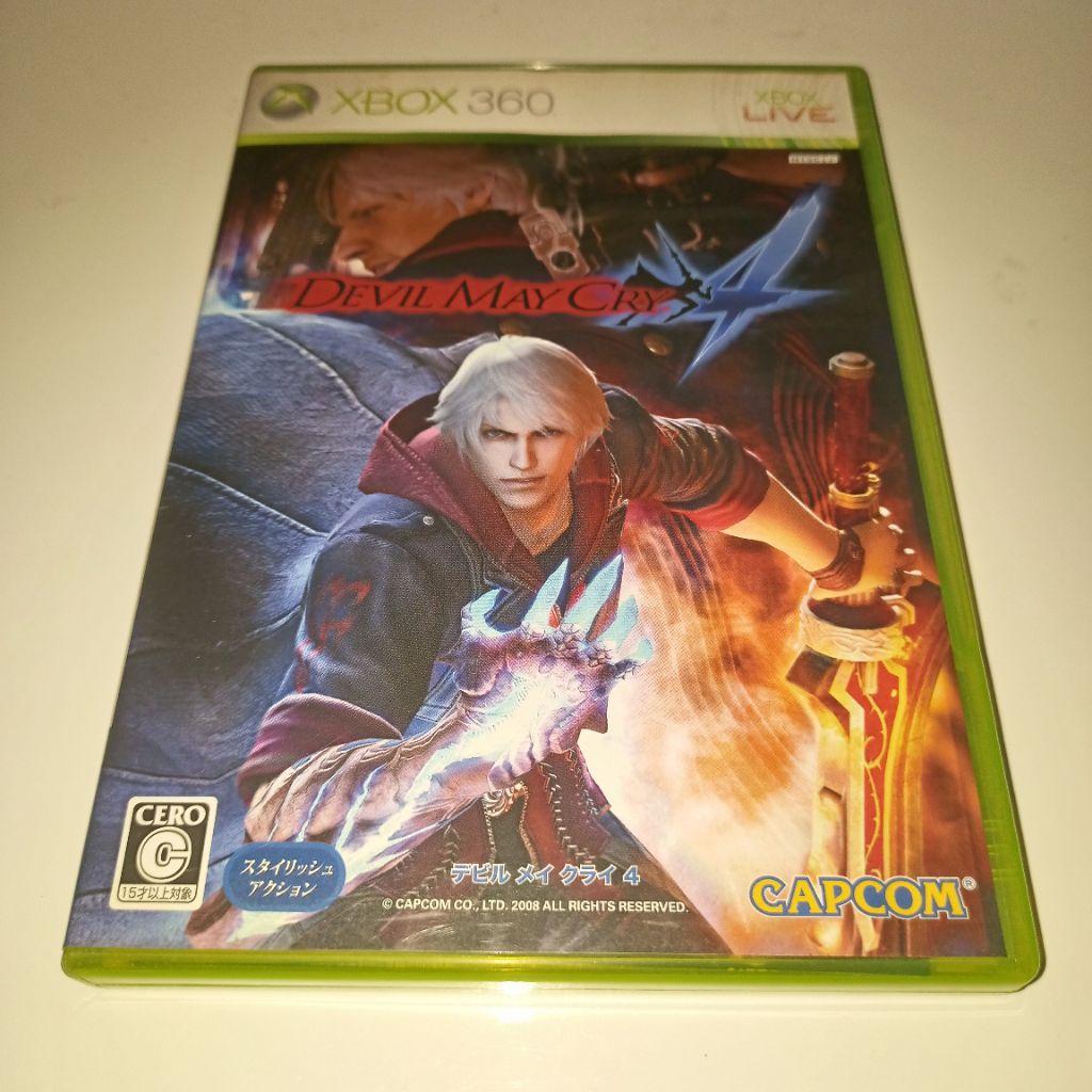 Xbox 360 Devil May Cry 4 โซนญี่ปุ่น เสียงอังกฤษซับอังกฤษ