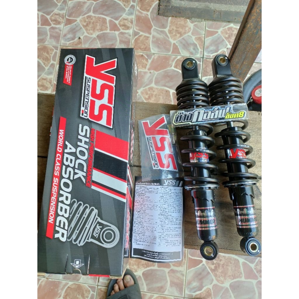 โช๊คหลัง YSS HUMMER 340mm สำหรับรถจักรยานยนต์หลายรุ่น