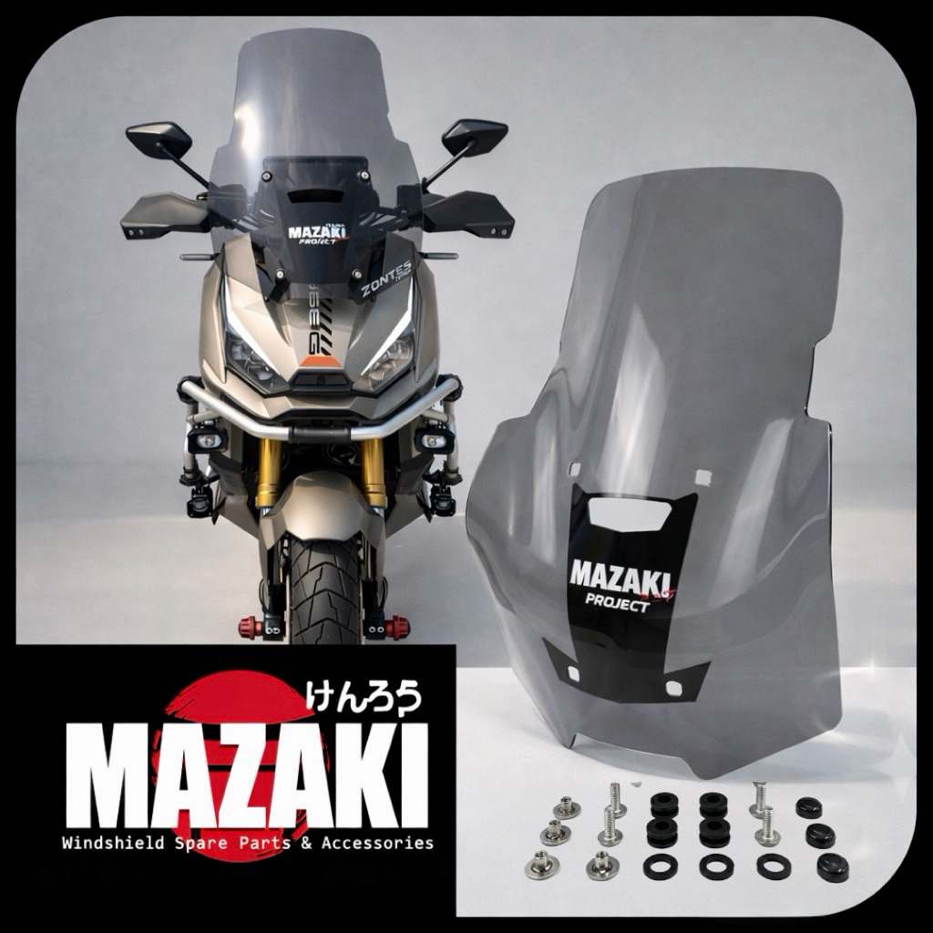 ชิวหน้า Zontes 368G MAZAKI หนาพิเศษ รุ่น SEA LION