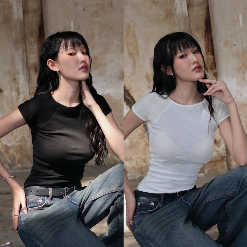 เสื้อซีทรู Nammon Jeans D40-D41 เสื้อฤดูร้อนซีทรูผ้าพรีเมี่ยม
