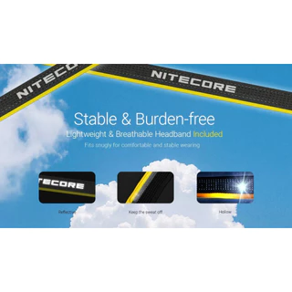 NITECORE HA27 UHE 800 Lumens ไฟฉายคาดหัว ความสว่าง 800ลูเมน เหมาะสำหรับเดินป่า วิ่งเทรลระยะไกล น้ำหนักเบา สะดวกพกพา
