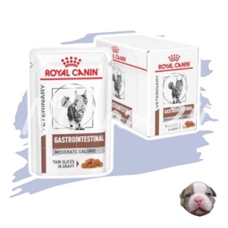 Royal canin Gastrointestinal Moderate Calories pouch 85g อาห…