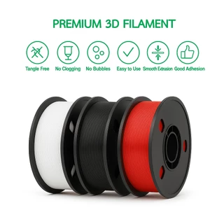 Filamax เส้นพลาสติก สีด้าน PLA+ Matte Color Filament 3D Printer 1.75mm 1kg ไร้กลิ่น ปริ้นง่ายกว่า High Quality
