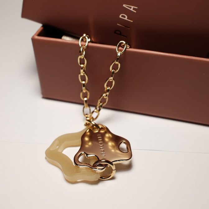 PIPATCHARA Aqua Necklace Gold (Lucent) ราคา ถูกที่สุด ดีลบีเคเค