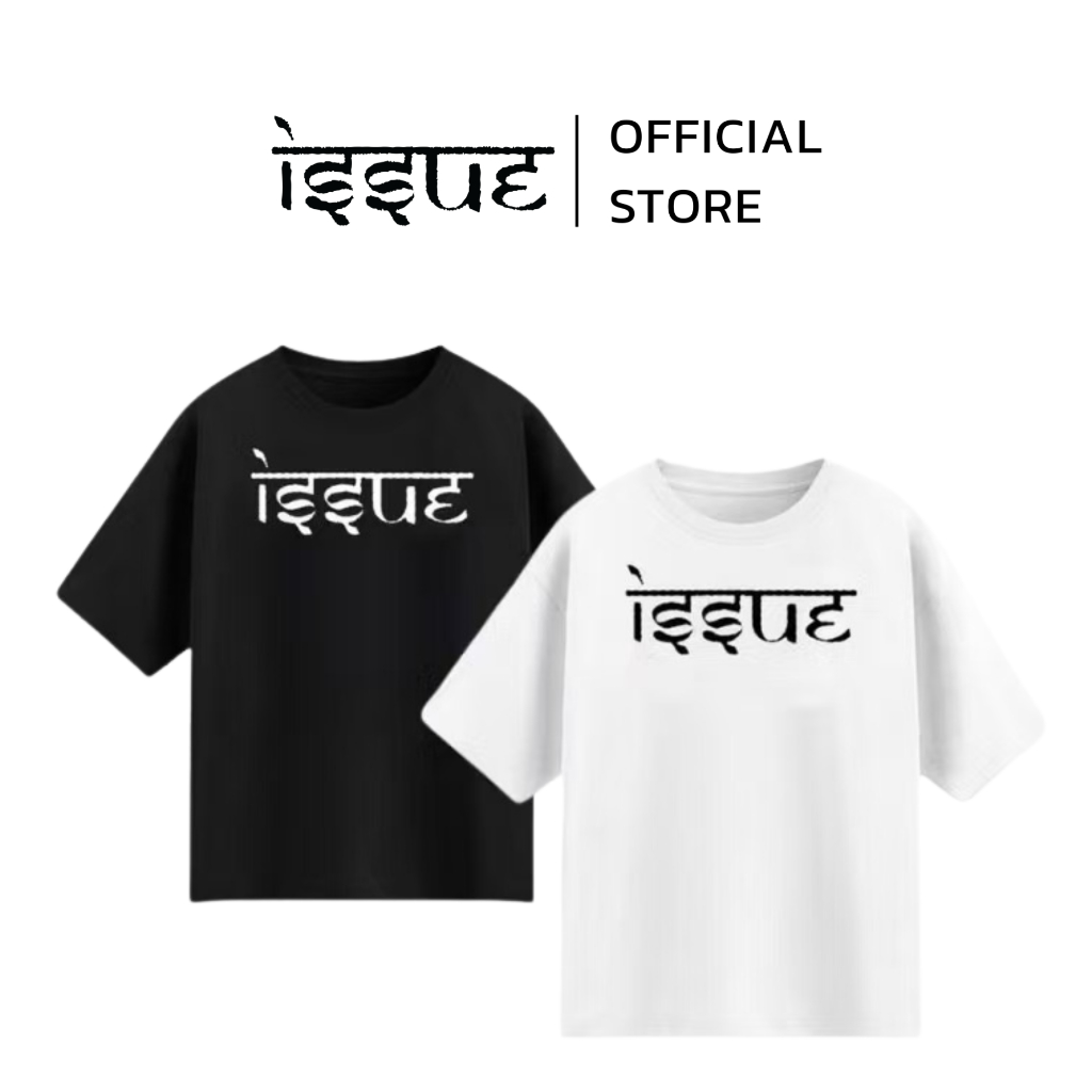 ( Clearance Sale ) Size - S อก 40เสื้อยืด ISSUE THAILAND   T-SHIRT BLACK and WHITE ISSUE THAILAND