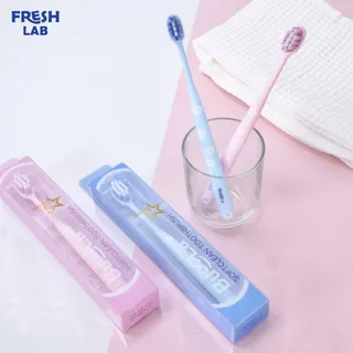 Buoola แปรงสีฟัน Ultra Soft 5 ดาว ขนแปรงปลายเรียวเล็ก ทำความสะอาดคราบพลัคอย่างอ่อนโยน เหมาะสำหรับเหงือกบอบบาง