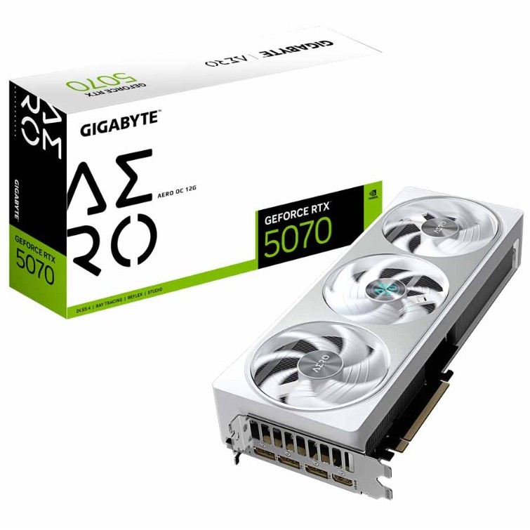 GIGABYTE RTX5070 AERO OC 12GB GDDR7