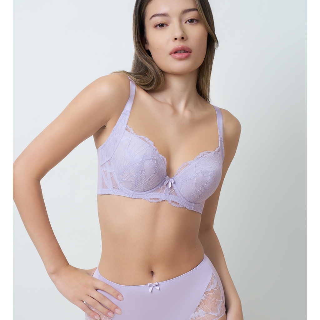 Triumph เสื้อชั้นในมีโครง รุ่น Young Simply Sculpt Blossom 2.0 WP รหัส 10223609 สีม่วง 00EM — صورة 3