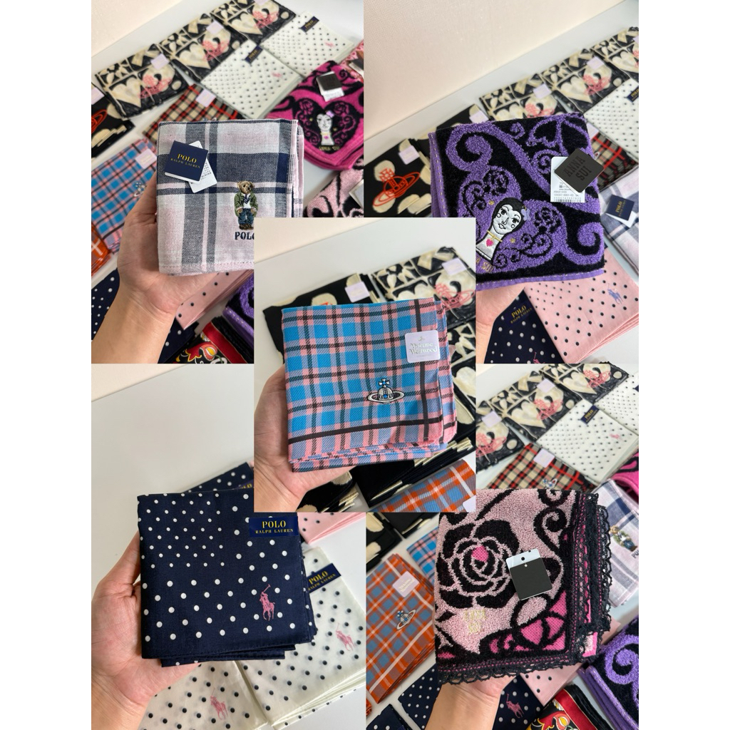 🇯🇵 เคลียร์สต๊อก!! ผ้า Polo Ralph , Vivien Westwood , Anna Sui แท้ 100% 🇯🇵 อ่านรายละเอียดก่อนสั่งซื้อเพื่อความเริ่ดด