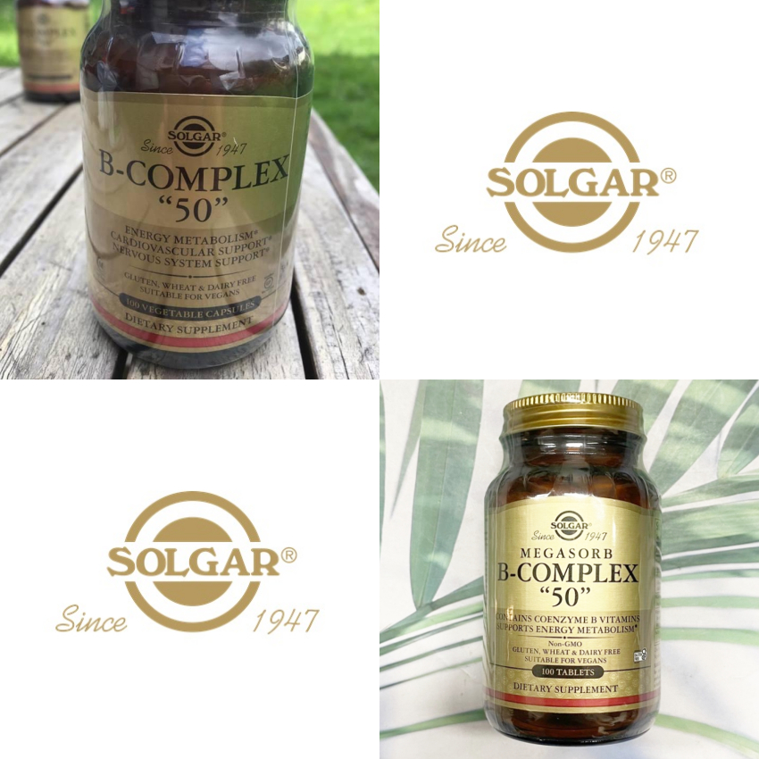 20% Sale!!! EXP.09/26 วิตามินบีรวม B-Complex 50 (Solgar) วิตามินบีคอมเพล็กซ์