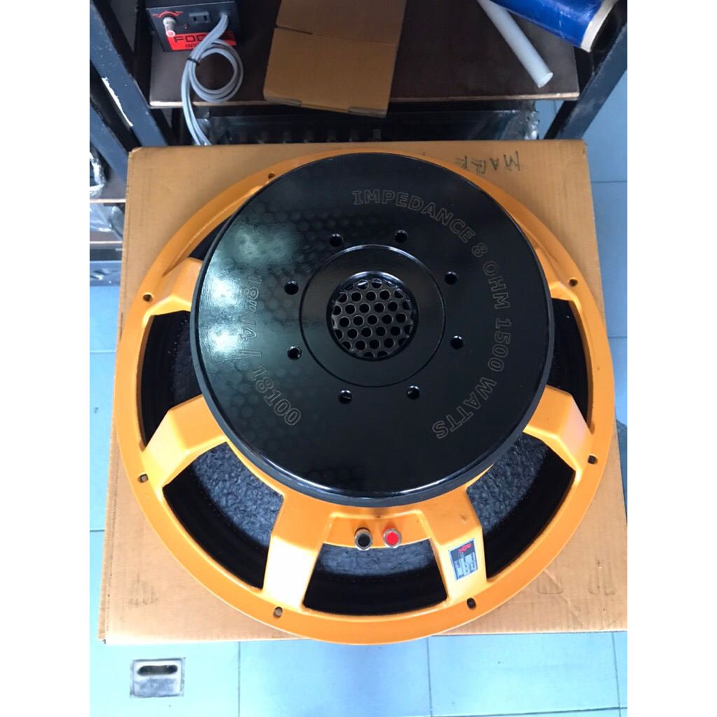 ดอกลำโพง18นิ้วโครงหล่อ PR Audio PR-18 แม่เหล็ก2ก้อน 220x50 วอยซ์4นิ้ว4ชั้น 1500W