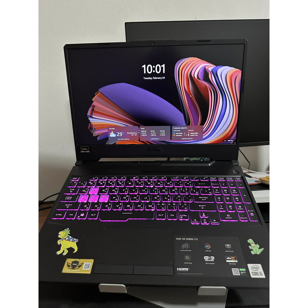 ASUS TUF GAMING F15 แถม!! RAM 16 GB + MOUSE RAZER+KEYBOARD LOGITECH G213