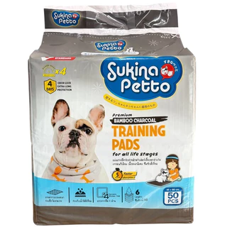 Sukina Petto Training Pad for Dog แผ่นรองซับอย่างหนา แผ่นรองฉี่สุนัขเกรดพรีเมี่ยม