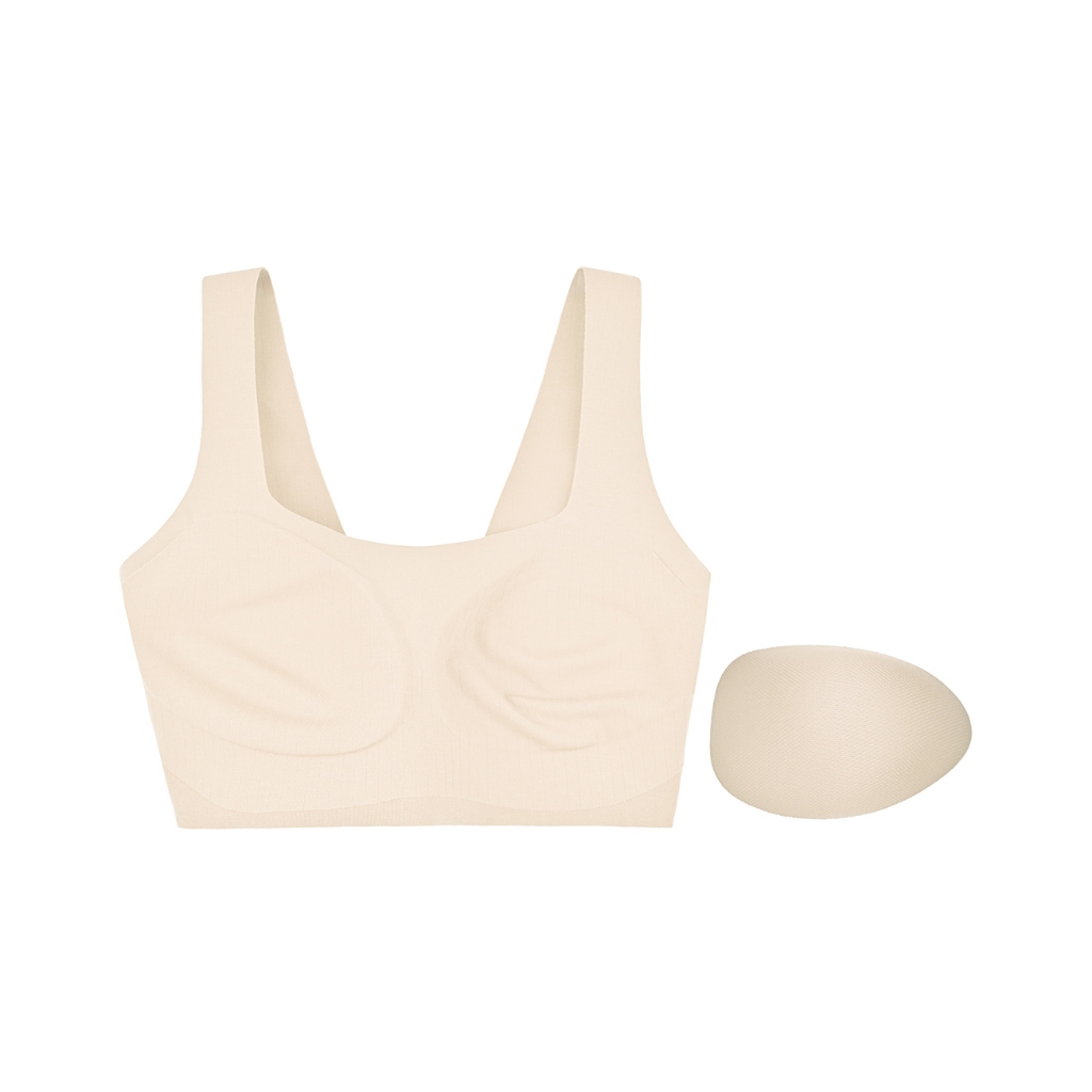sloggi เสื้อชั้นในไม่มีโครง รุ่น sloggi ZF Natural N-Top AX รหัส 10227461 สีเนื้อ 3559 — صورة 4