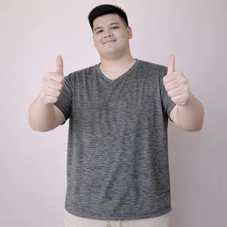 เสื้อยืดคอวี ไซส์ใหญ่ พิมพ์ลาย รอบอก 52-64 นิ้ว ✅ รหัสโค้ดลดรูปที่2 ✅ ผ้าไมโครพรีเมี่ยม ใส่สบาย ไม่ต้องรีด
