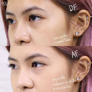 New!! Sola - โซลา แป้งเพรสโปร่งแสง SPF50 PA+++ 12g.
