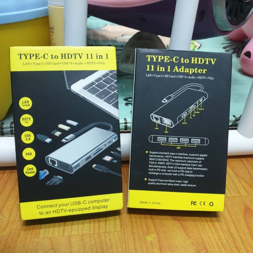 Type-C 11 in 1 RJ45 1000mbps11 IN 1