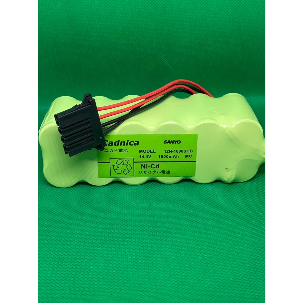 แบตเตอร์รี่Ni-cd cadnica 12N-1600SCB 14.4v 1600mah