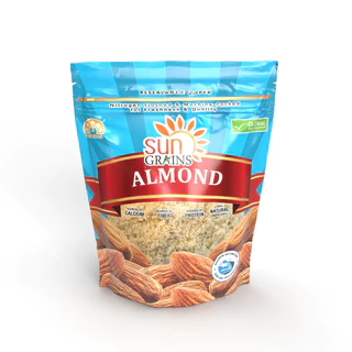 อัลมอนด์ ผงบดละเอียด ดิบ (ตราซันเกรนส์) ALMOND POWDER