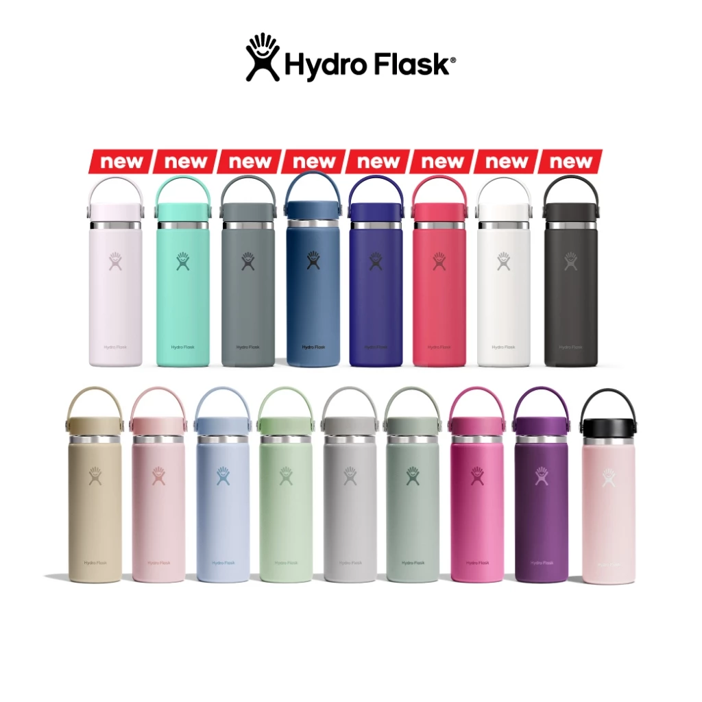 HYDRO FLASK รุ่น WIDE MOUTH 2.0 20 OZ กระติกน้ำสูญญากาศ เก็บความเย็น เก็บความร้อน เก็บอุณหภูมิ