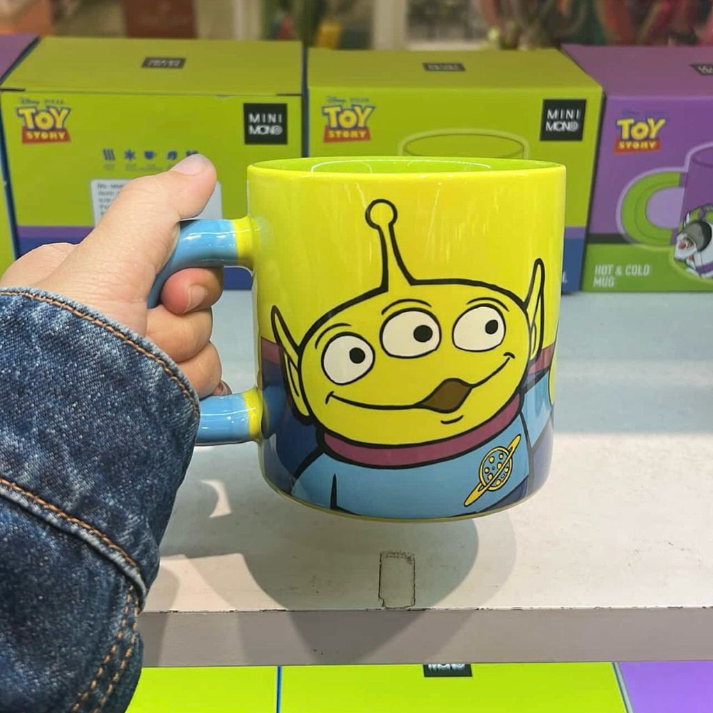 พร้อมส่ง🔥แก้วน้ำ แก้วเซรามิค ลาย Toy Story [ของแท้100%] Minimono แก้วใส่เครื่องดื่ม แก้วน้ำ แก้วกาแฟ แก้ว Mug ทอยสตอรี่
