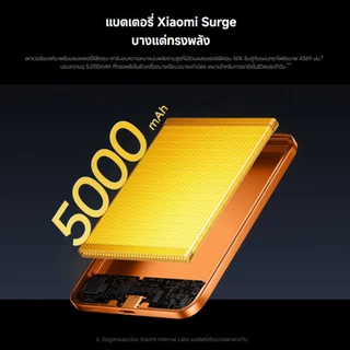 (NEW) Xiaomi UltraThin Magnetic Power Bank 5000 15W แบตสำรองบางเบา 5000 mAh ชาร์จไร้สาย 15W พกง่าย