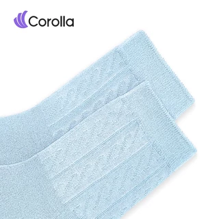 Corolla ถุงเท้าแฟชั่นสีต่างๆ ใส่สบายและระบายอากาศได้ดี หลากหลายสีให้เลือก และลดกลิ่นอับได้ดีเยี่ยม