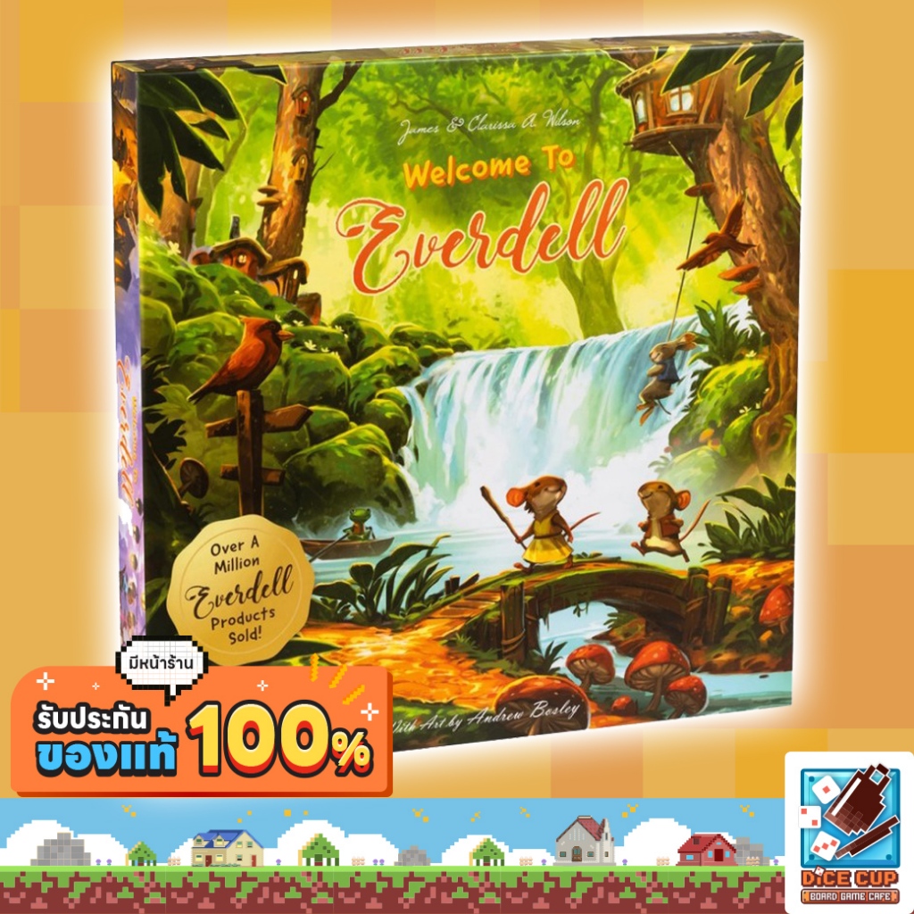 [ของแท้] Welcome to Everdell [EN] Board Game