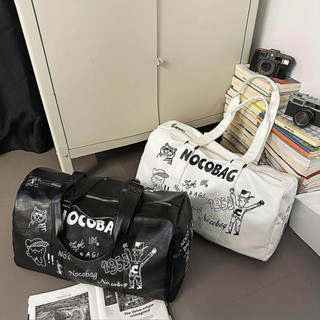 กระเป๋าเดินทาง กระเป๋าใส่เสื้อผ้าไปเที่ยว PU Duffles ไปฟิตเน…