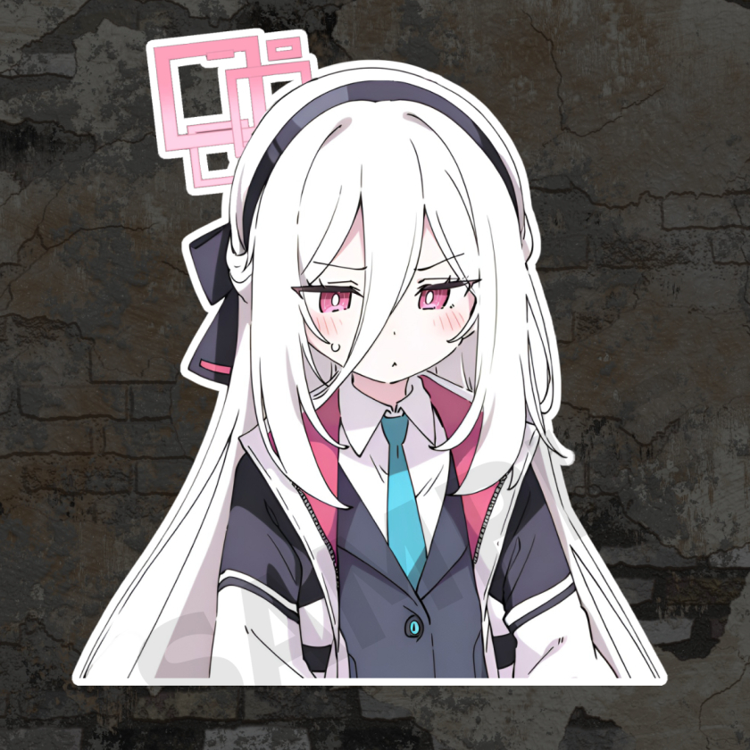 Kei blue archive สติ๊กเกอร์ 2 แผ่น Tendou Kei Stickers