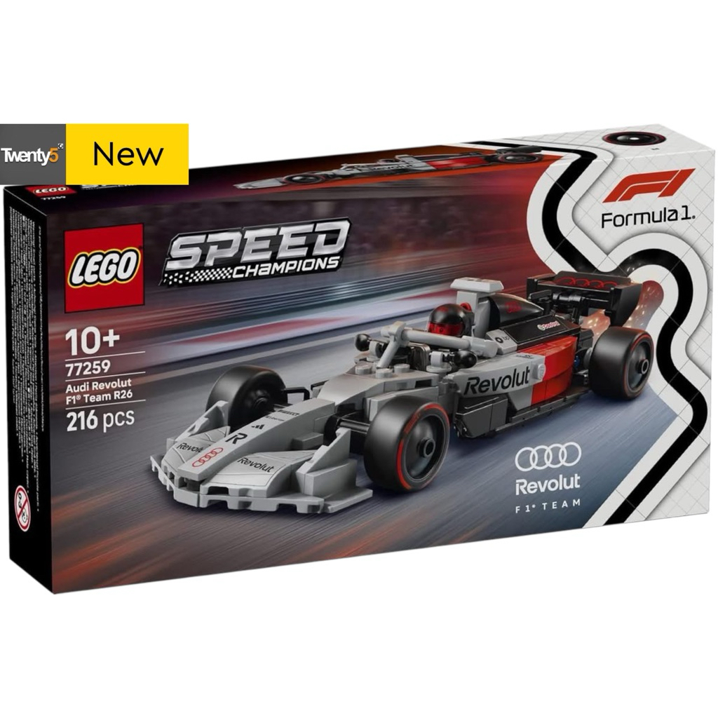 Lego Speed Champions 77259 Audi Revolut F1® Team R26 Race Car