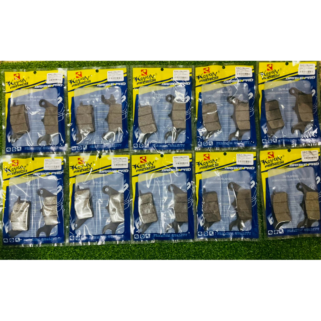 Keyon ผ้าเบรคหน้า 10คู่ สำหรับ Click I Scoopy I Zoomer-X LEAD125 SPACY i MOOVE คุณภาพสูง