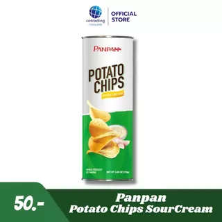 (สินค้าใหม่!) Panpan Potato Chips มันฝรั่งทอดกรอบตราแพนแพน ขนาด 110 กรัม แผ่นเรียบ กรอบ อร่อย ทานเพลิน