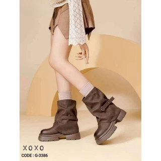 ส่งไว ภายใน 3 ชม.(พร้อมส่ง-ในไทย) -25%ใช้โค้ดลดได้ บูท พับ เข็มขัด ใส่สบาย นุ่มมาก