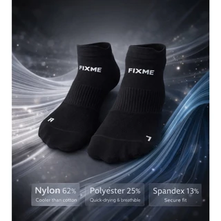 ถุงเท้าวิ่ง รุ่น Basic ถุงเท้ากีฬา sock FIXME