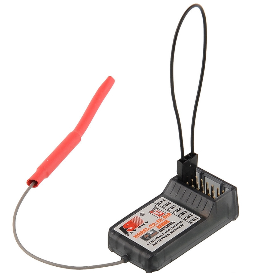 [รีซีฟ] FS-R6B FlySky 2.4Ghz 6 Channels Receiver รีซีฟ 6ช่อง