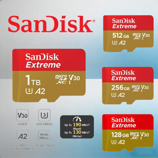 Sandisk Extreme micro SDcard 32GB/64GB/128GB/256GB/512GB/1TB…