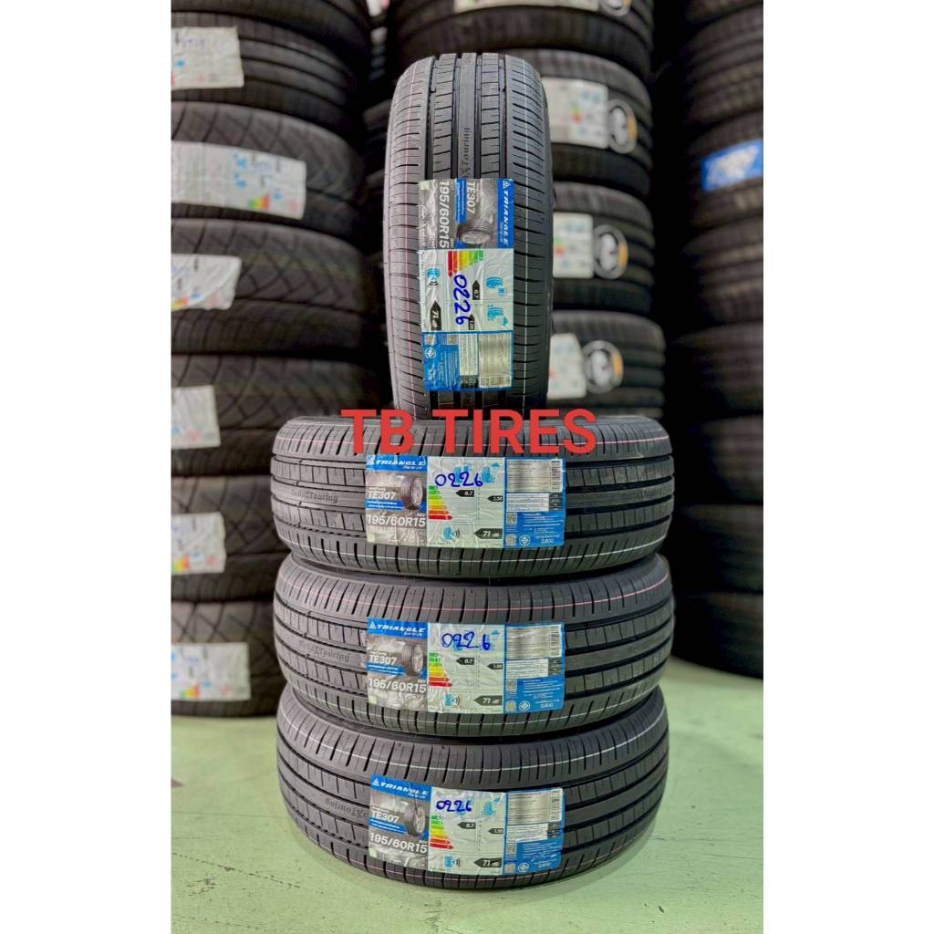 ยางรถยนต์ 195/60R15 TE307 88V ReliaX Touring // TRIANGLE (ยางใหม่ปี 2026)