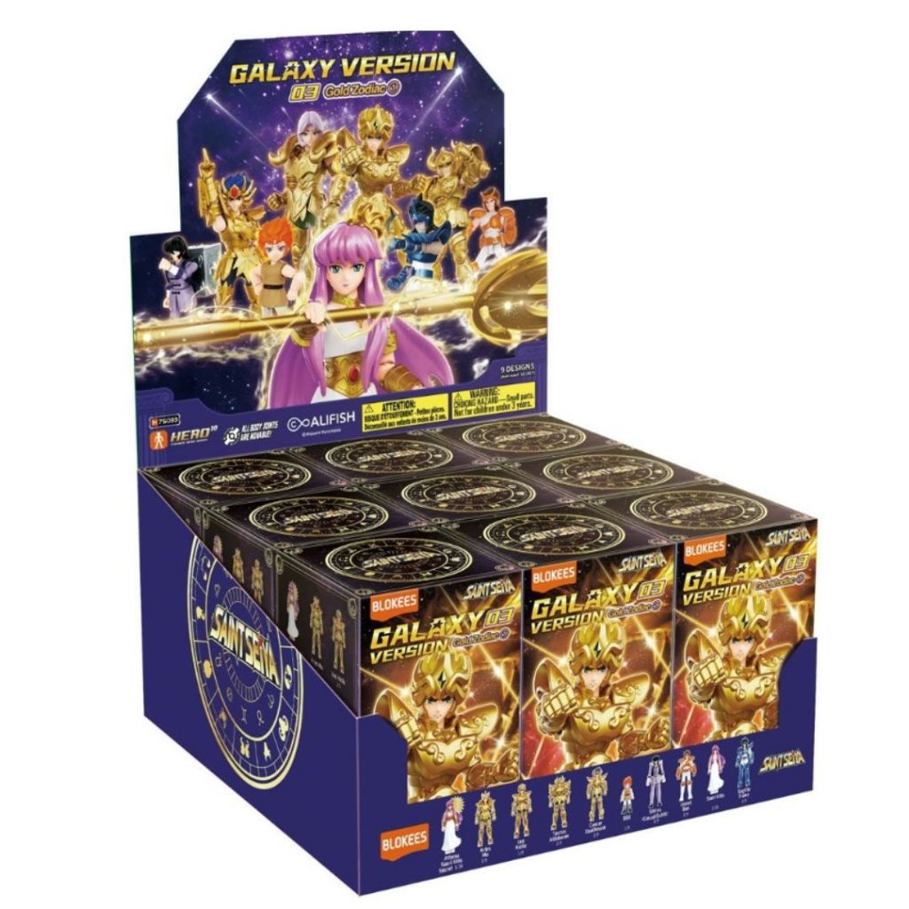 Figures-Saint Seiya 75033-Galaxy Version 03-Gold Zodiac 1(Blokees)เซนต์เซย์ย่า แกแล็กซี่ เวอร์ชัน 03–โกลด์โซดิแอค วัน